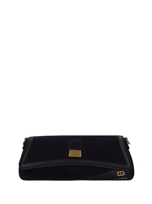 Borsa irregular in pelle e camoscio LA CARRIE | 142P-LB-295-LESNERO